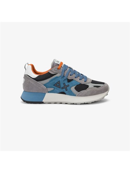 Sneaker Jaki Outdoor in mesh e suede grigio medio SUN 68 | Z45116/34